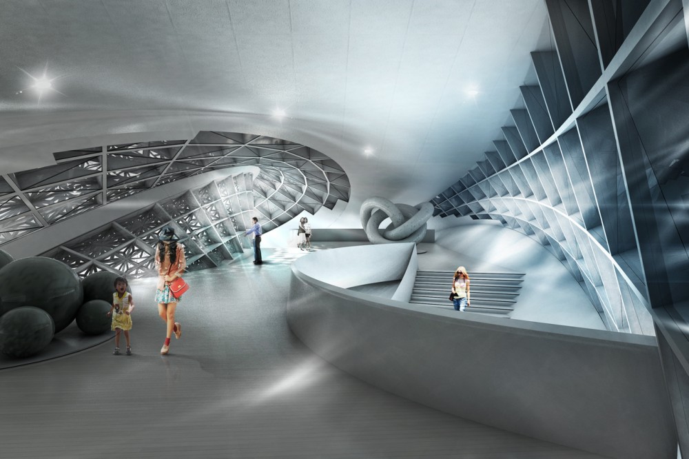 National Library of Austria Extension / Prechteck