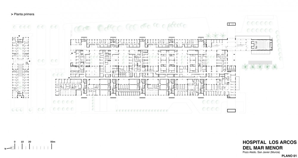 Los Arcos del Mar Menor Hospital / CASA sólo arquitectos
