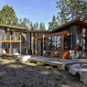 Lopez Island Residence / David Vandervort Architects © Michael Shopenn Photography