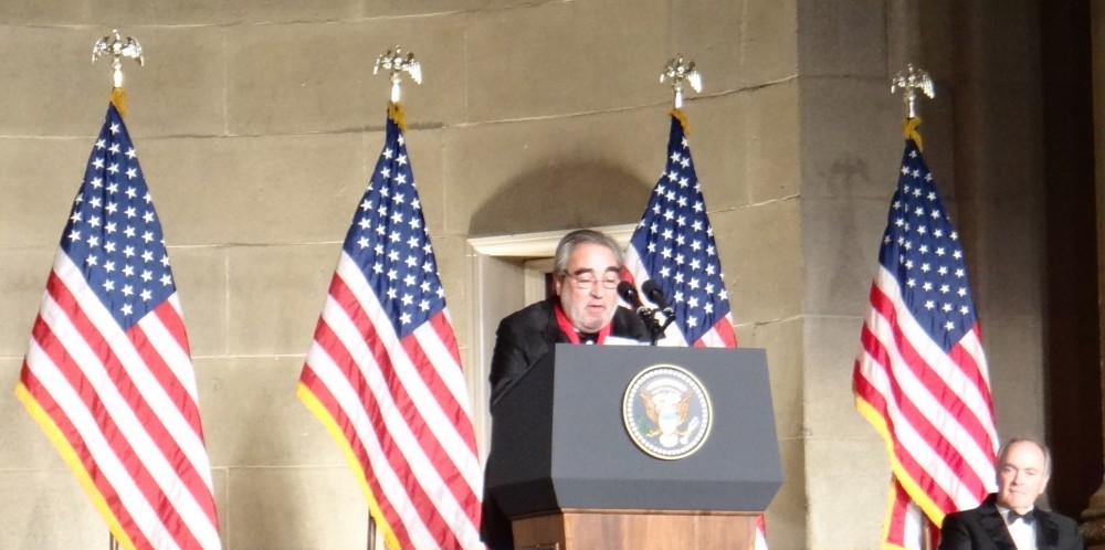 2011 Pritzker Prize Ceremony: Eduardo Souto de Moura, and Barack Obama