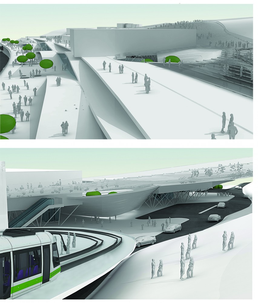 Beton Hala Waterfront proposal / Architektur Studio