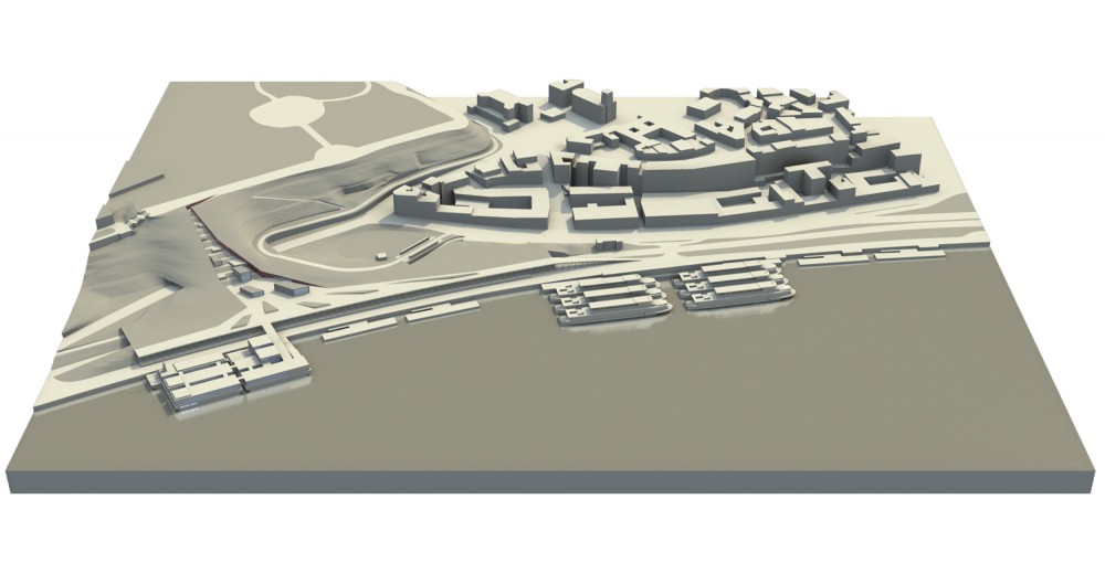 Beton Hala Waterfront Competition proposal / Pikasch Architecture Studio