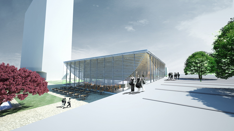 Student Center for the Erasmus University Campus / Powerhouse Company and De Zwarte Hond