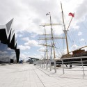 A First Glance at Zaha Hadid's Glasgow Riverside Museum of Transport A First Glance at Zaha Hadid's Glasgow Riverside Museum of Transport © Culture & Sport Glasgow