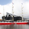 A First Glance at Zaha Hadid's Glasgow Riverside Museum of Transport A First Glance at Zaha Hadid's Glasgow Riverside Museum of Transport © Culture & Sport Glasgow