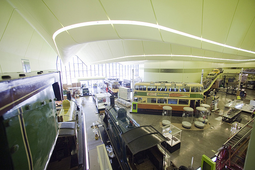 A First Glance at Zaha Hadid's Glasgow Riverside Museum of Transport