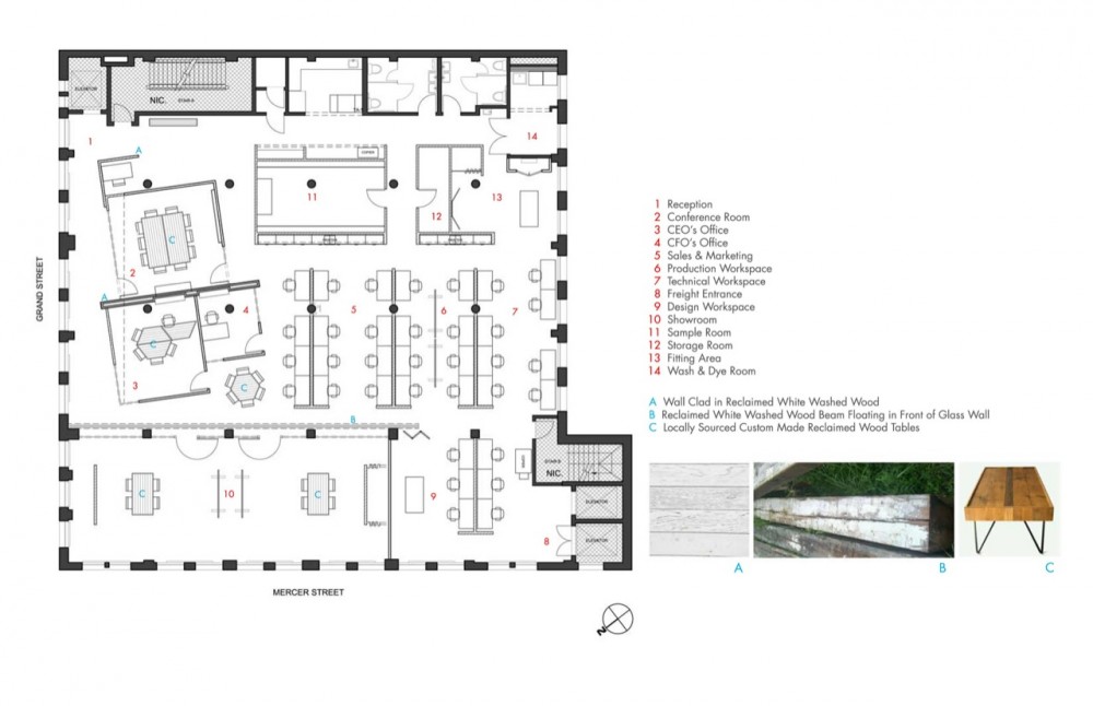 EDUN Americas, Inc. Showroom & Offices / Spacesmith