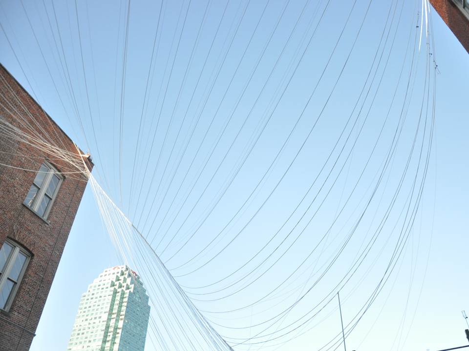 In Progress: Interboro Partners’ “Holding Pattern” P.S.1 Installation Underway