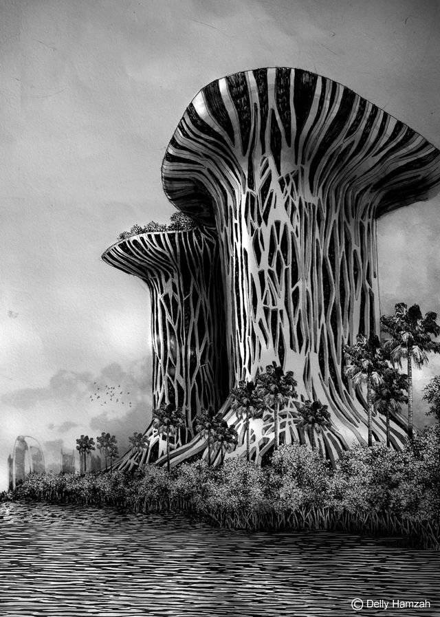 The Mangrove: Agung Sedayu Center / Agung Mahaputra, Andika Priya Utama, Arief Aditya Putra, Dely Hamzah, Nidia Safiana, and Rahadi Utomo