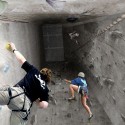 The Granary silo climbing wall / © Interface Studio Architects