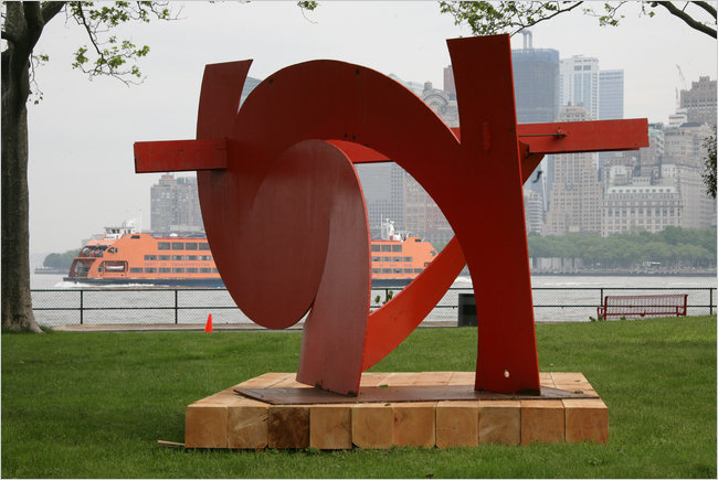 Mark di Suvero’s Sculptures featured on Governors Island