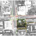 Sopot Business Centre / Urbane Tehnike site plan 01