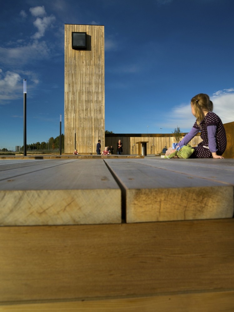 Solberg Tower & Rest Area / Saunders Architecture