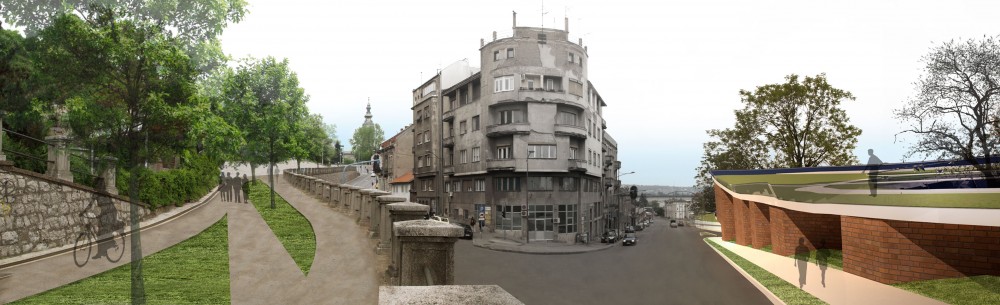 Beton Hala Waterfront Center proposal / Djordje Alfirevic