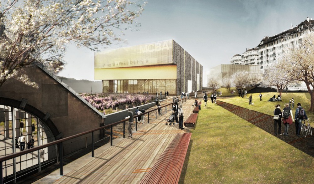 New Musée Cantonal des Beaux-Arts Competition proposal / Allied Works Architecture