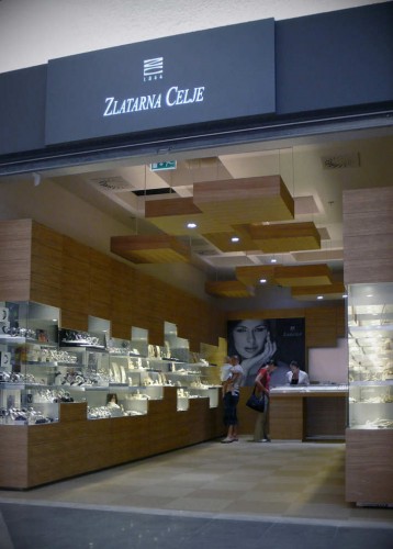 New Concept Stores For Jeweler Franchise Zlatarne Celje / OFIS arhitekti