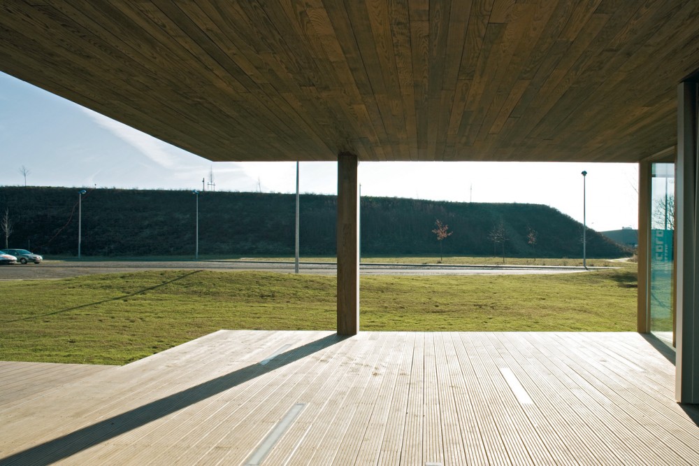 Seine-Amont Site Management Offices /  aasb_agence d’architecture suzelbrout