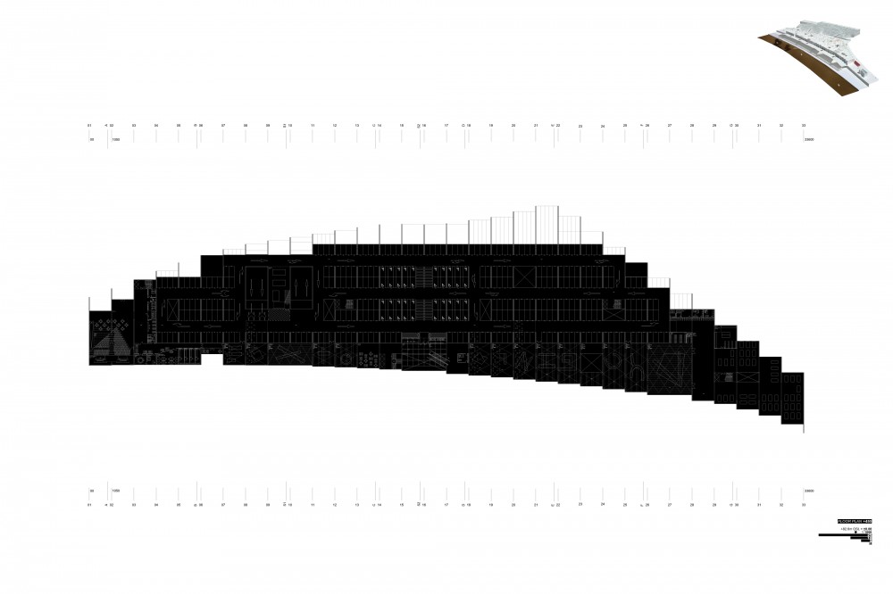 Beton Hala Waterfront Center Proposal / Pero Vukovic