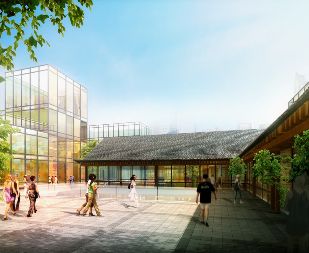 Wangfujing Mixed-Use Center / Latitude Studio with BIAD
