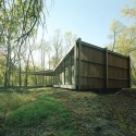 The Ruth Lilly Visitors Pavilion / Marlon Blackwell Architect © Timothy Hursley
