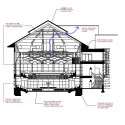 interior elevation interior elevation interior elevation / Courtesy of Centerbrook Architects and Planners