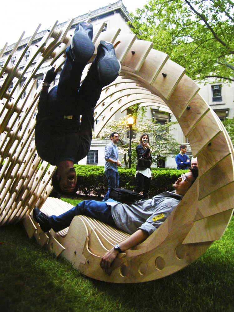 Visual Permeability Pavilion / Columbia University Graduate School of Architecture Team