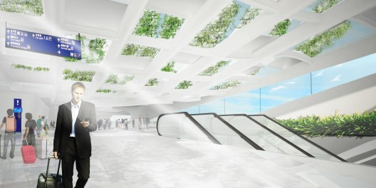 International Design Ideas Competition for Liantang - Heung Yuen Wai Boundary Control Point Passenger Terminal Building / A.Lo Design