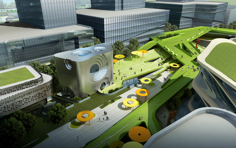 Southern Island of Creativity / Chengdu Urban Design Research Center