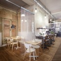 Coutume Café 47 Rue De Babylone / CUT Architectures Coutume Café 47 Rue De Babylone / CUT Architectures © David Foessel