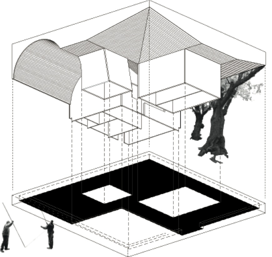 Cafe Pavilion / Martenson and Nagel Theissen Architecture