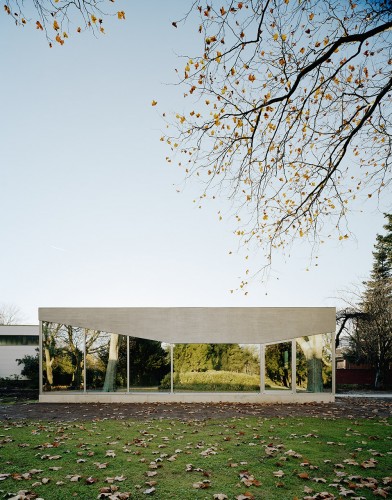Cafe Pavilion / Martenson and Nagel Theissen Architecture