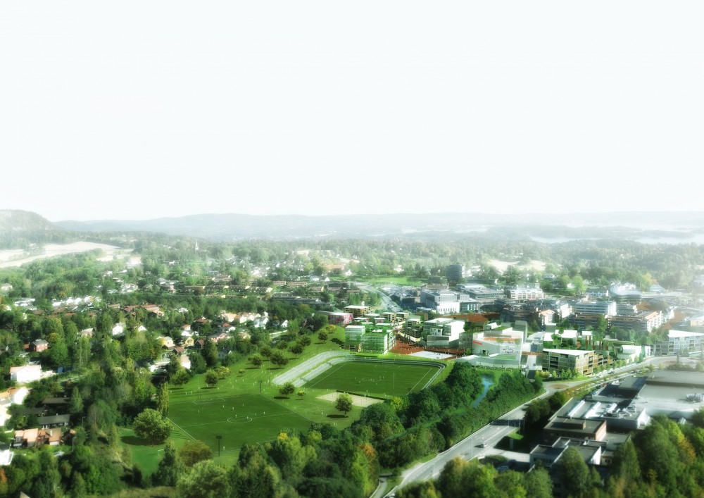 Danish/Norwegian team wins competition for Asker Sentrum
