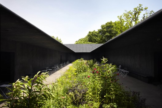 Serpentine Gallery Pavilion 2011, designed by Peter Zumthor. Photo by John Offenbach