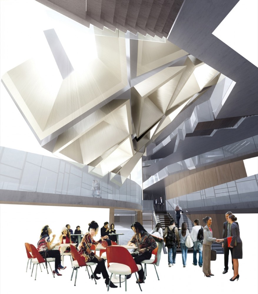 International Competition for the New Campus of Fudan University School of Management / Miralles Tagliabue (EMBT)