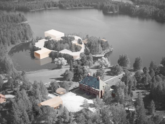 The Houses of Gösta - Serlachius Museum Gösta Extension Competition / Office Jarrik Ouburg