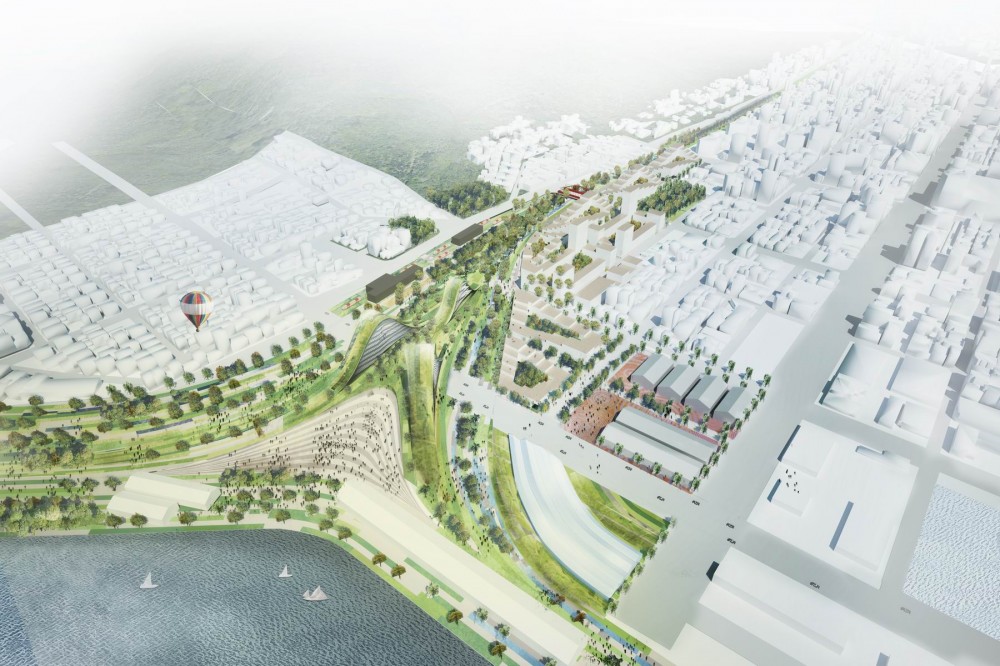 Kaohsiung Port Station Urban Design Competition Winning Proposal by de Architekten Cie.