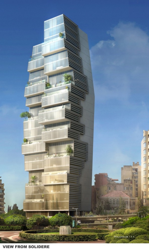 Beirut Residential Building / ACCENT DESIGN GROUP