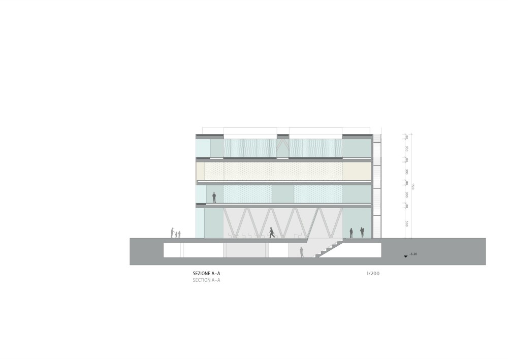 SPEDstudio’s second prize for Casa della Memoria Design Competition