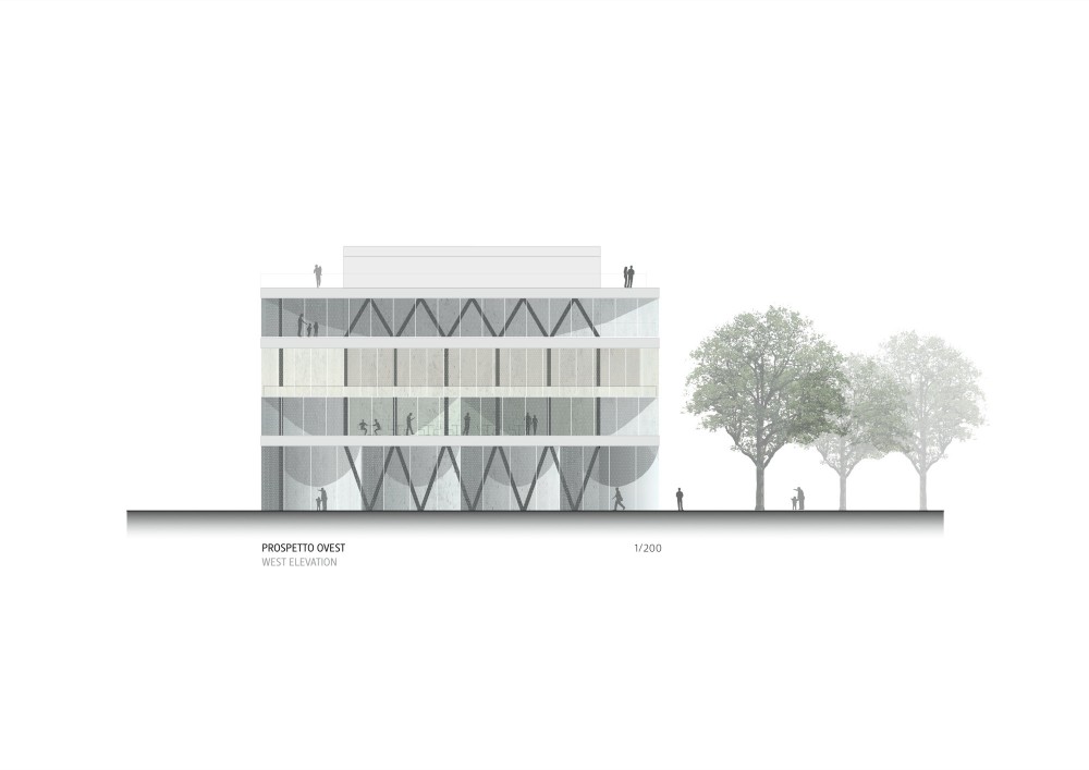SPEDstudio’s second prize for Casa della Memoria Design Competition