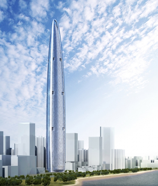 Adrian Smith + Gordon Gill Architecture Win Competition for 4th Tallest Building in the World