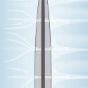 Adrian Smith + Gordon Gill Architecture to Design World’s 4th Tallest Building Adrian Smith + Gordon Gill Architecture to Design World’s 4th Tallest Building wind diagram