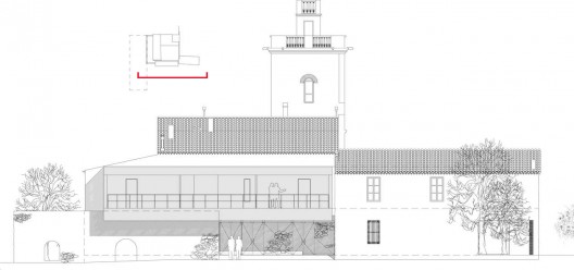 west elevation
