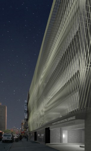 Delancey and Essex Municipal Parking Garage / Michielli + Wyetzner Architects