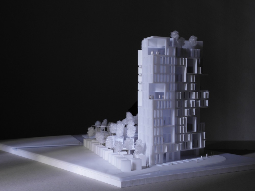 In Progress: Red Apple Apartment Building / Aedes Studio