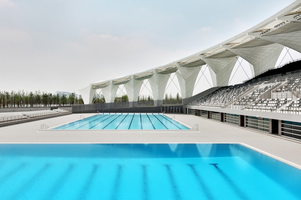 Shanghai Oriental Sports Center / gmp architekten