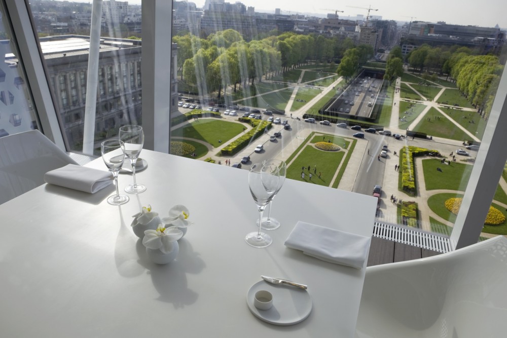 The Cube Restaurant in Brussels