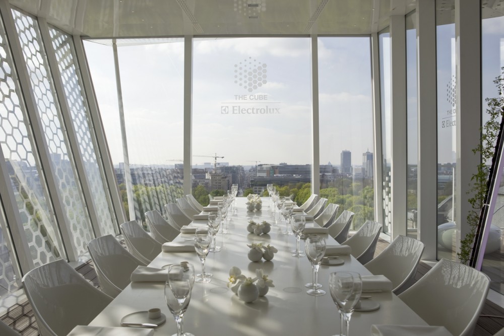The Cube Restaurant in Brussels