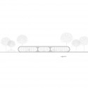 PAS House / Francois Perrin and Gil Lebon Delapointe PAS House / Francois Perrin and Gil Lebon Delapointe rear elevation