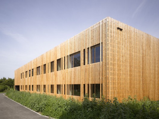 Classroom Extension and Sports Hall Construction in Biel-Benken / Zwimpfer Partner Architekten + Berrel Berrel Kräutler Architekten