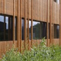 Classroom Extension and Sports Hall Construction in Biel-Benken / Zwimpfer Partner Architekten + Berrel Berrel Kräutler Architekten ©  Johannes Marburger
